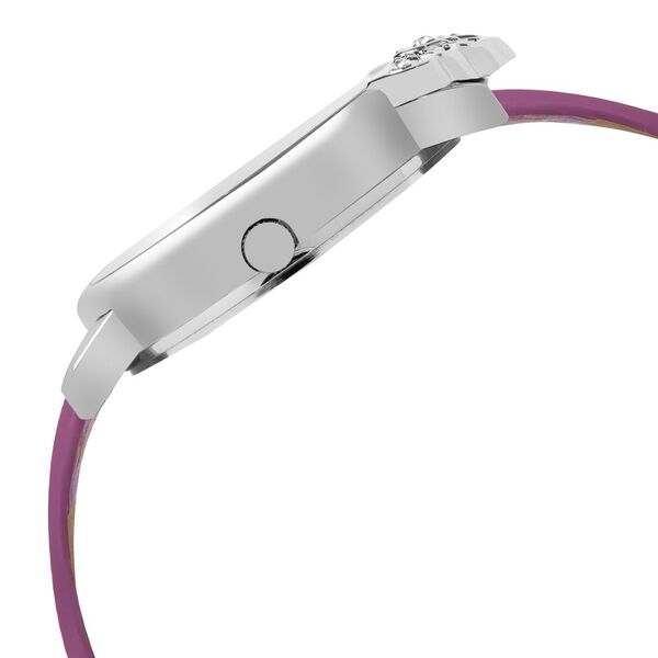 Zoop By Titan Disney Princess Quartz Analog Silver Dial Leather Strap Watch For Kids - image number 3